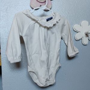 French Connection Cream Kids Bodysuit